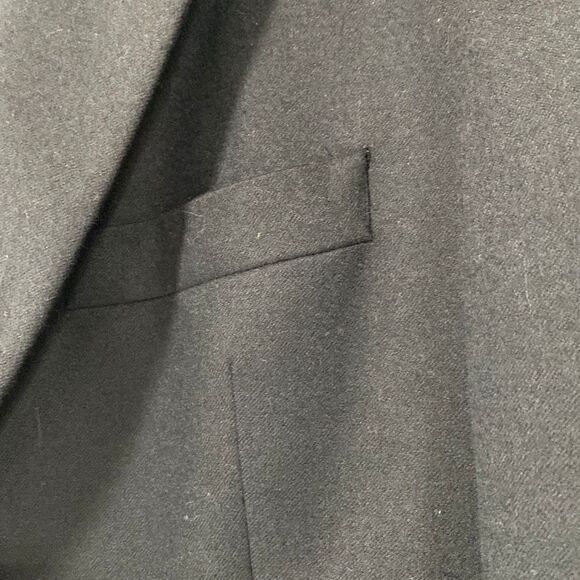 Jos.A.Bank Wool & Cashmere Blend Single Breasted Classic Navy Blazer Sports Coat - Picture 9 of 15